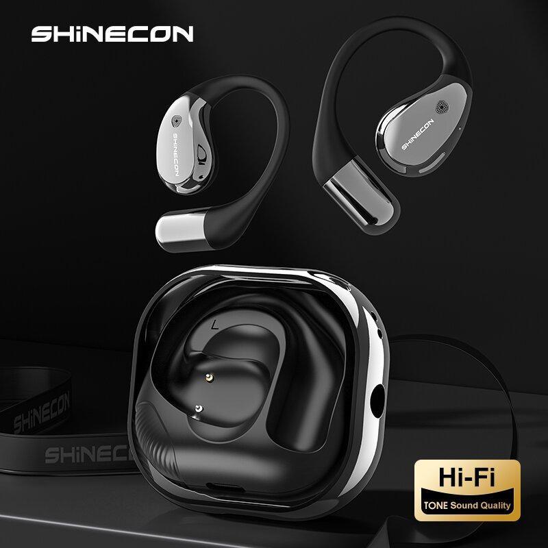 [SHINECON] X5PRO  Lossless Sound HIFI Comfortable Wear Stable Sound Music Gaming OWS Wireless Bluetooth Earphones IPX4 Life Waterproof