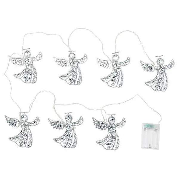 August & Leo 6' Jeweled Angel String Lights August & Leo 6' Jeweled Angel String Lights