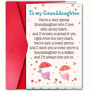 Birthday-Greeting-Card-for-Granddaughter-with-Envelope---Heartfelt-Message.-Perfect-for-Any-Recipient---Durable-Paper-Material.-Ideal-for-Celebrating-Special-Occasions