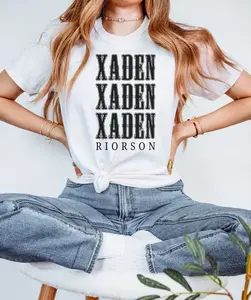 Xaden Riorson T-Shirt, Fourth Wing Shirt, Fourth Wing Merch, Dragon Rider Tee, Fantasy Reader Shirt, Basgiath College Shirt, Comfort Colors