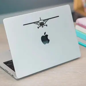 Introducing our Handmade Cessna Airplane Decal - A Tribute to Your Aviation Journey!  Calling all aviators, from student pilots taking their first flight to seasoned professionals with countless hours in the sky.