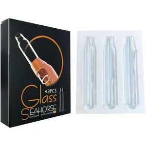 3 PCS Replacement Parts for L&K Sea Horse Glass Accessories, Glass Accessories Pro 2.0 Part Tips for Accurate Easy Dose and Measurement, Pipette Liquid Pipette