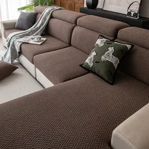 Ultra-Soft Stretch Elastic Fit Sofa Cover, Washable Furniture Protector, Durable All-Season Use, Suitable for L-Shaped Sofas, Home Decor, Sofa Slipcover