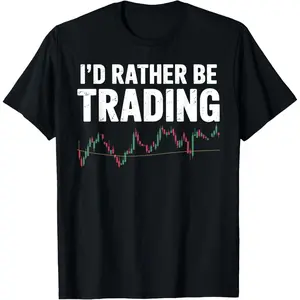 100% Cotton Cool Stock Market Art for Men Women Stock Trader Day Trading T-Shirt
