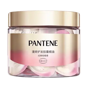 Pantene Pro-V Miracles Leave-In Hair Oil Capsules - Anti-Frizz, Smoothing, Shine - Citrus Scent, 25 Count - For Damaged, Color-Treated Hair