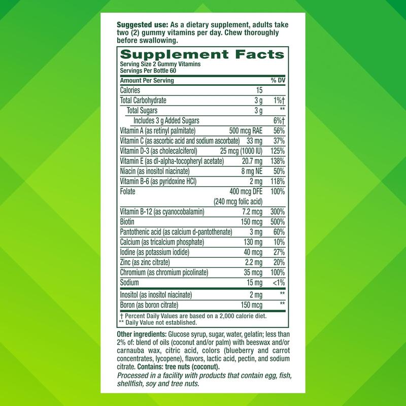 Vitafusion Adult Gummy Vitamins for Women, 120 Count