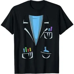 Cute Scientist Halloween Costume Chemist Science Gift T-Shirt