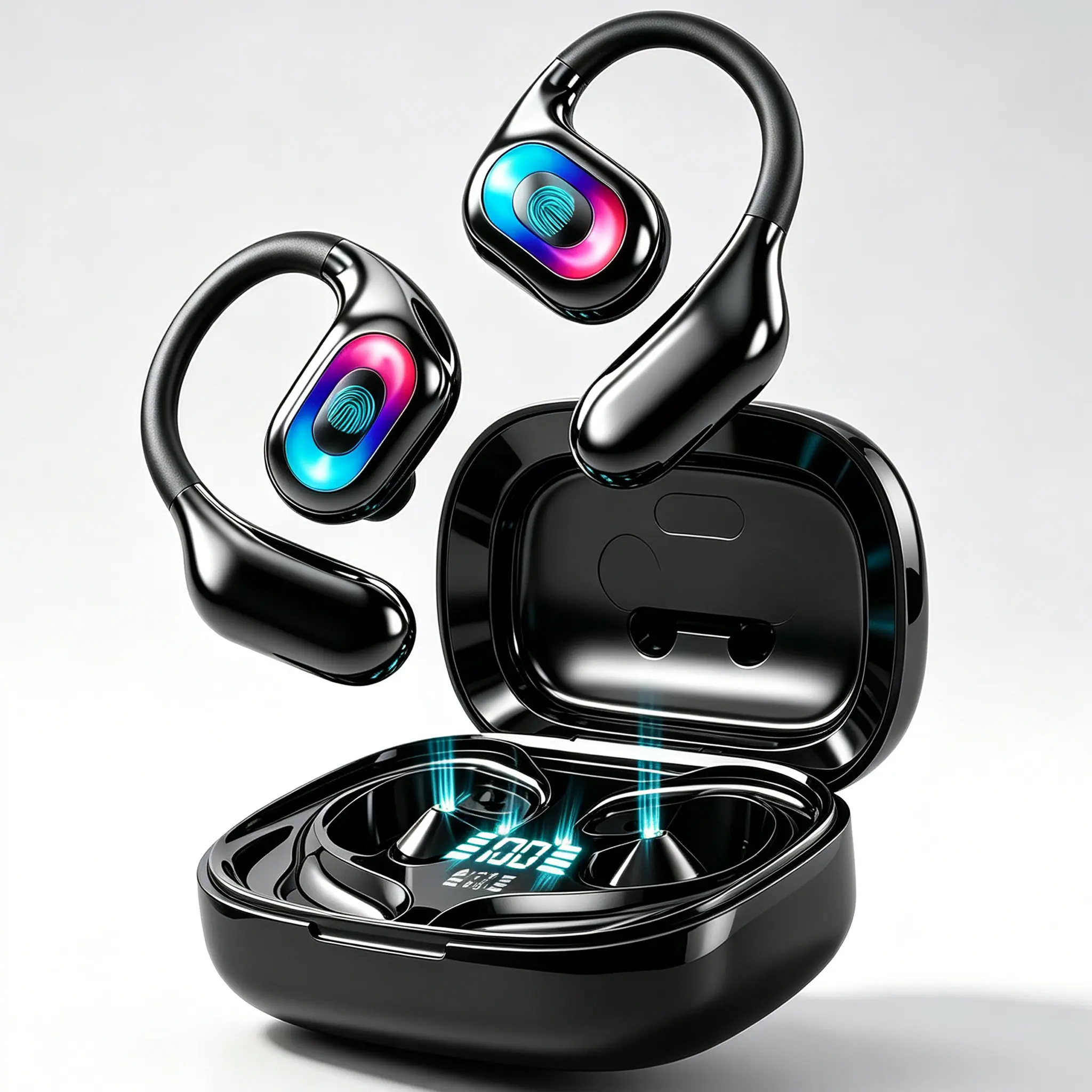 AI Translation Bluetooth Earbuds - 3-in-1 Electronic Headset, Real-Time 2-Way Translator (156+ Languages), for Travel, Music & Calls In Ear Headphones,back to school,back to school haul sohochic