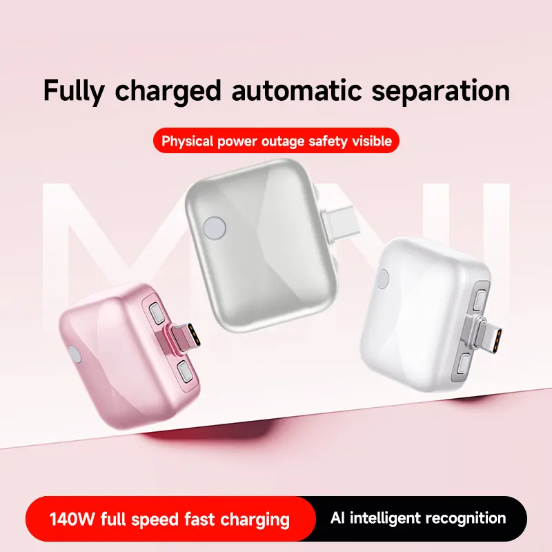 Type C Fully-Charged Auto Disconnect For Battery Guard,Phone Smart Detection and Automatic Power-off For Safe Overnight Charge,Suitable For Various Electronic Devices