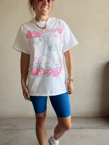 Seahorse Tee in White