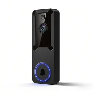 1080P Wireless Doorbell Camera, Smart WiFi Video Doorbell, AI Human Detection, Two-Way Audio, Night Vision, Cloud Storage, Instant Alert, 2.4Ghz WiFi, Outdoor Security Camera, Rechargeable Battery Powered