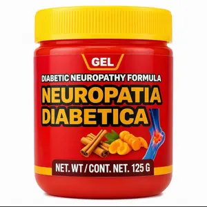 Neurotapia Diabetica y Arnica + curcuma + vitamin b12 + sabilla Flores Gel Pomada 4.23 oz, Natural Arnica Neurotherapy Gel for Muscles & Joints, Fast-Absorbing Botanical Massage Gel for Post-Workout & Daily Use, Vegan, helps with Ciatica