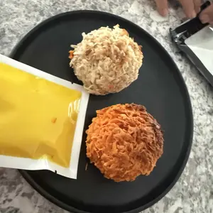 Dulce de leche and coconut combo