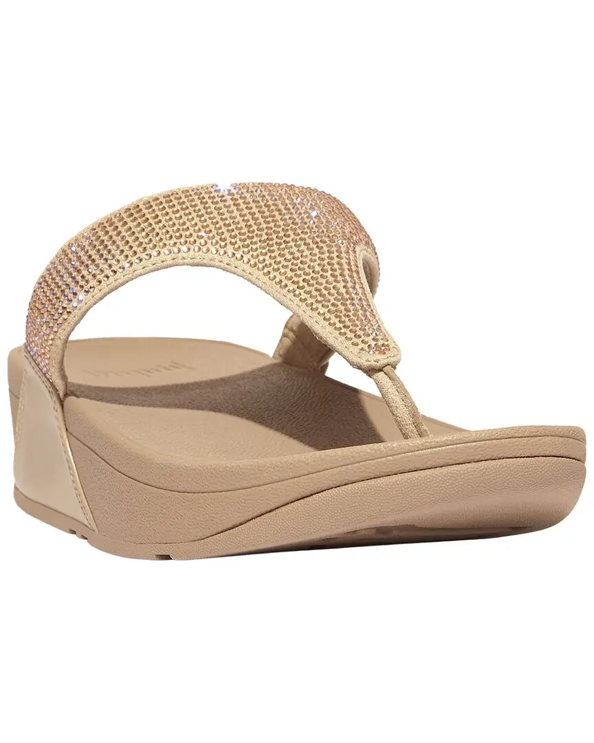 FitFlop Lulu Crystal Embellished Toe Post Sandal