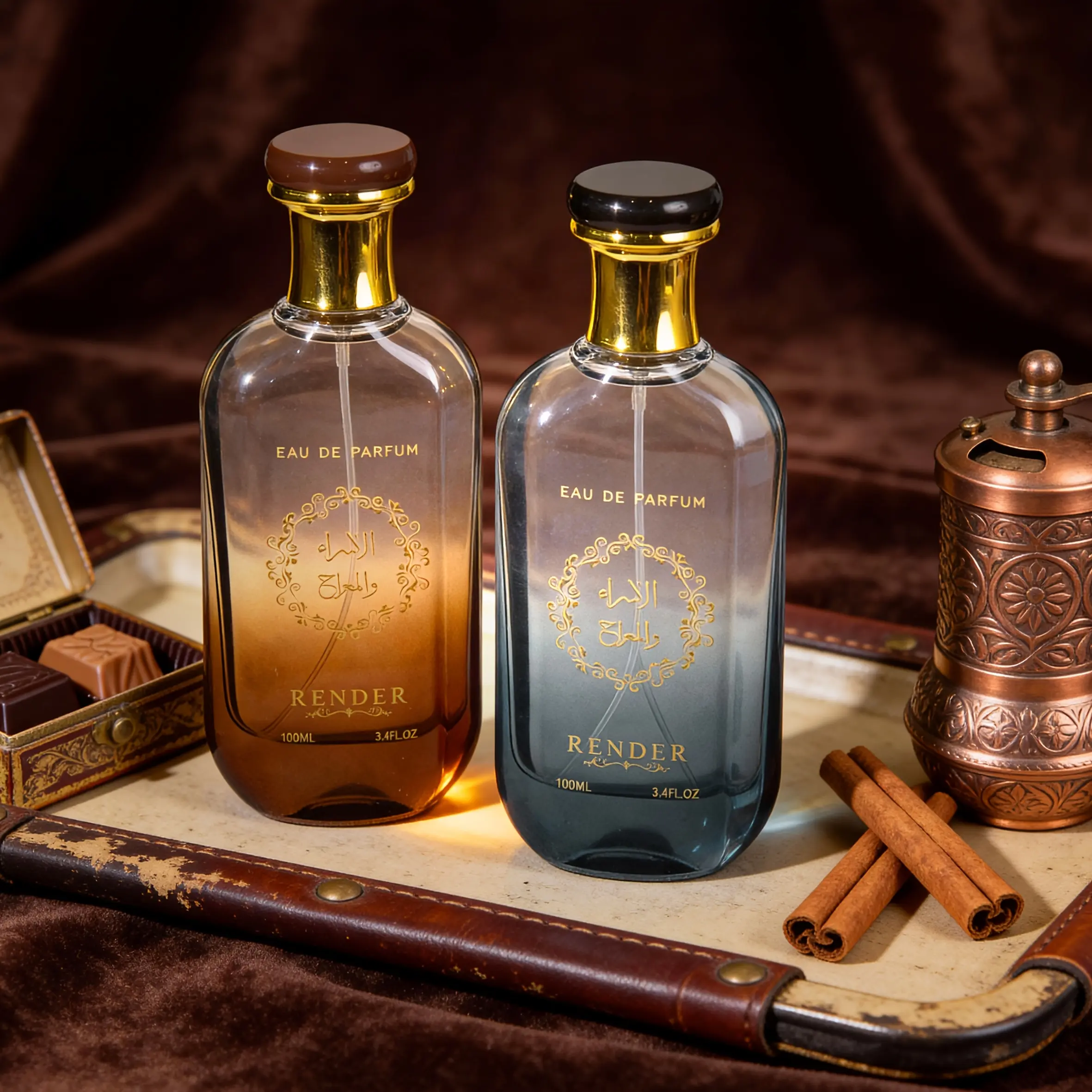 Long-Lasting Arabian Perfume for Men, EDP Fragrance with Rose, Lychee & Musk Notes - Fresh Masculine Scent, Luxury Valentine's Day Gift, Edp Perfume Fragrance, Arab Perfume, Adults