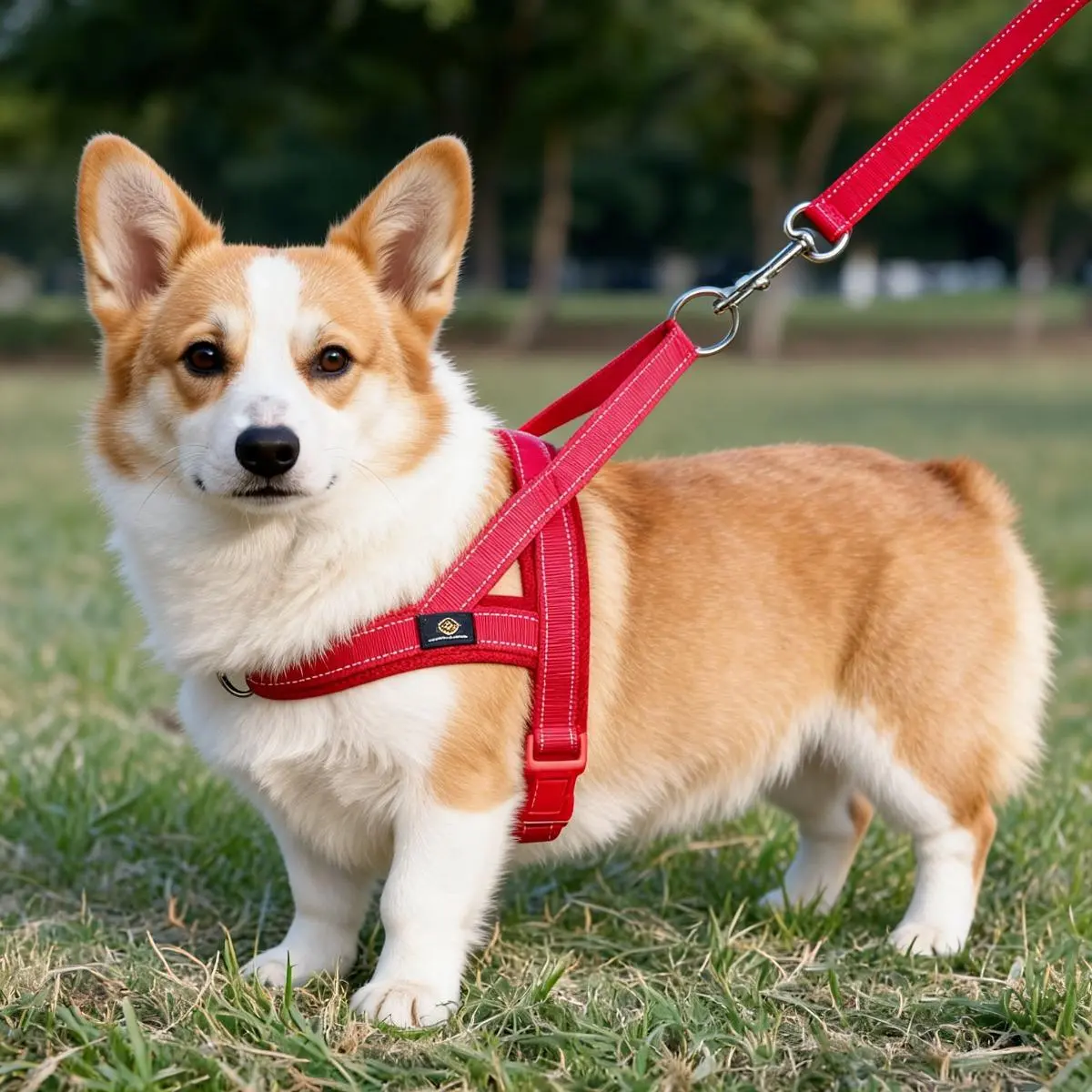 Harness - Easy to Fit No-Pull Design - Safe Secure and Comfortable - Ideal for All Dogs - Chafe-Resistant Lightweight Straps - Adjustable Straps for Perfect Fit