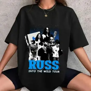 Russ Rapper Tour 2025 Vintage Music Shirt T-shirt Unisex