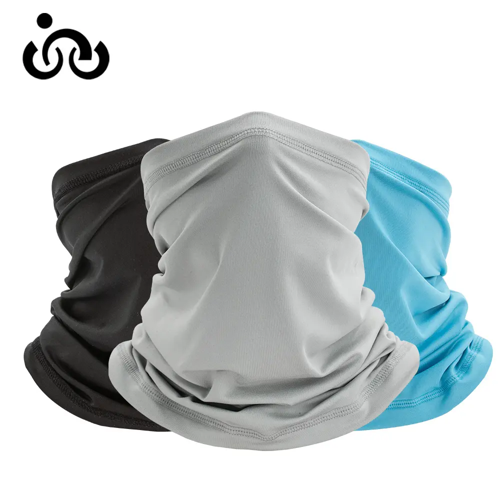 Headgear Balaclava for Adults, Breathable Ice Silk Neck Gaiter with Sun Protection for Cycling & Hiking, Fits 54-58cm Head Sizes, Nose Cover, Protective Mask, Windproof Face Mask, Fishing, One Size