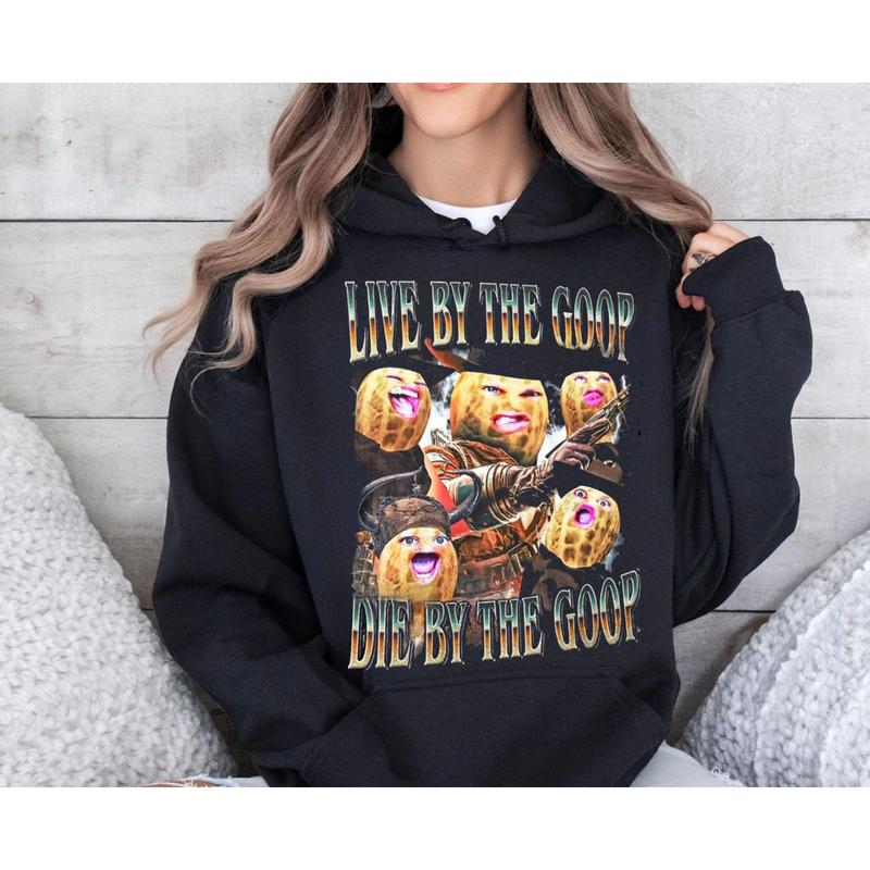 The Burnt Peanut Shirt, Goop Goop Goop Sweatshirt, Arc Raiders Unisex Hoodie, Gift For Him Unisex Tee, Unisex Sweater Pullover Tee