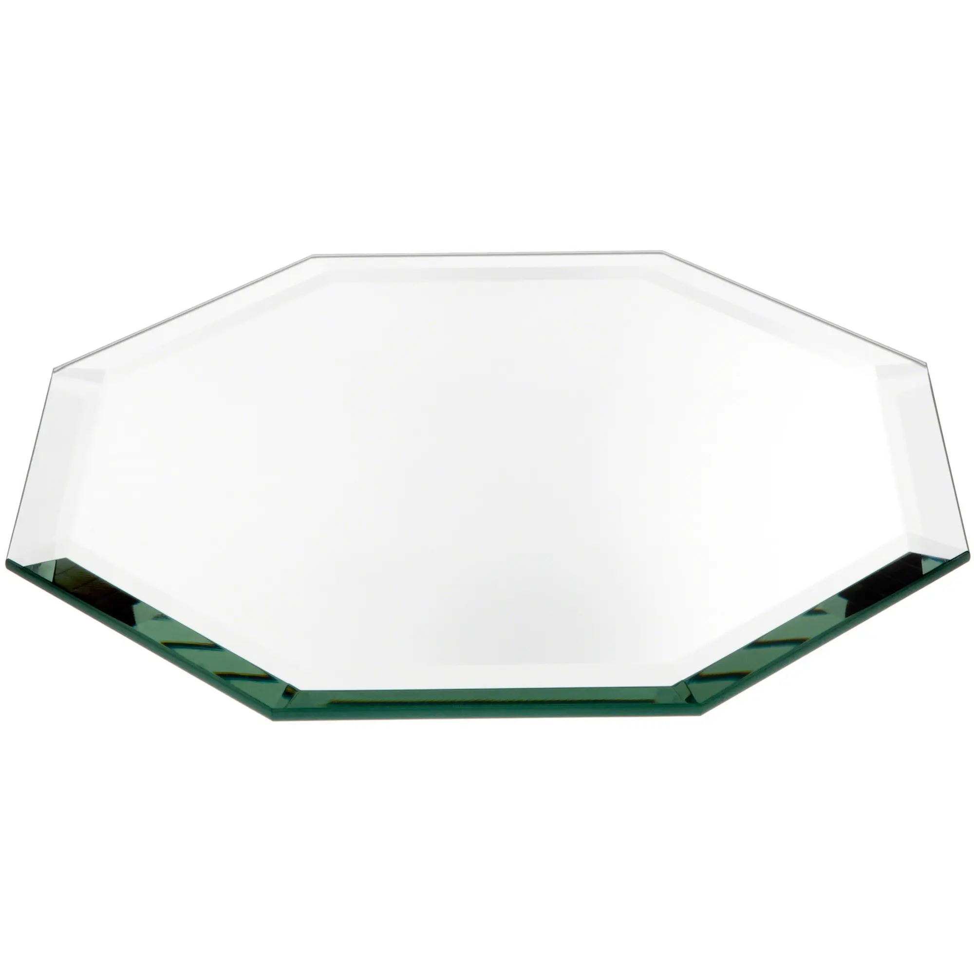 Plymor 8" Octagon, 5mm Thick Beveled Glass Mirror
