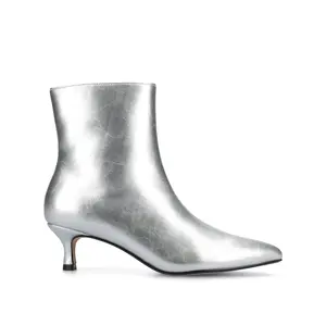 ARELY POINTED TOE BOOTIES - Silver
