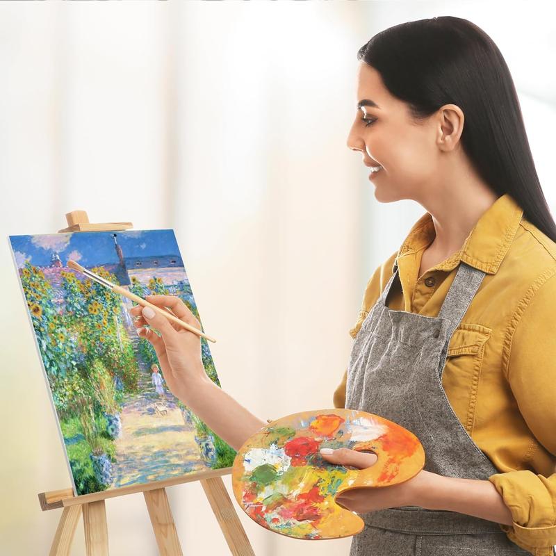 Canvases for Painting - 8x10 12 Pack Art Paint Canvas Panels Set Boards - 100% Cotton Primed Painting Supplies for Acrylic, Oil, & Watercolor Paint