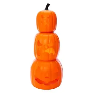 Stacking Pumpkins 3-Count Halloween decoration