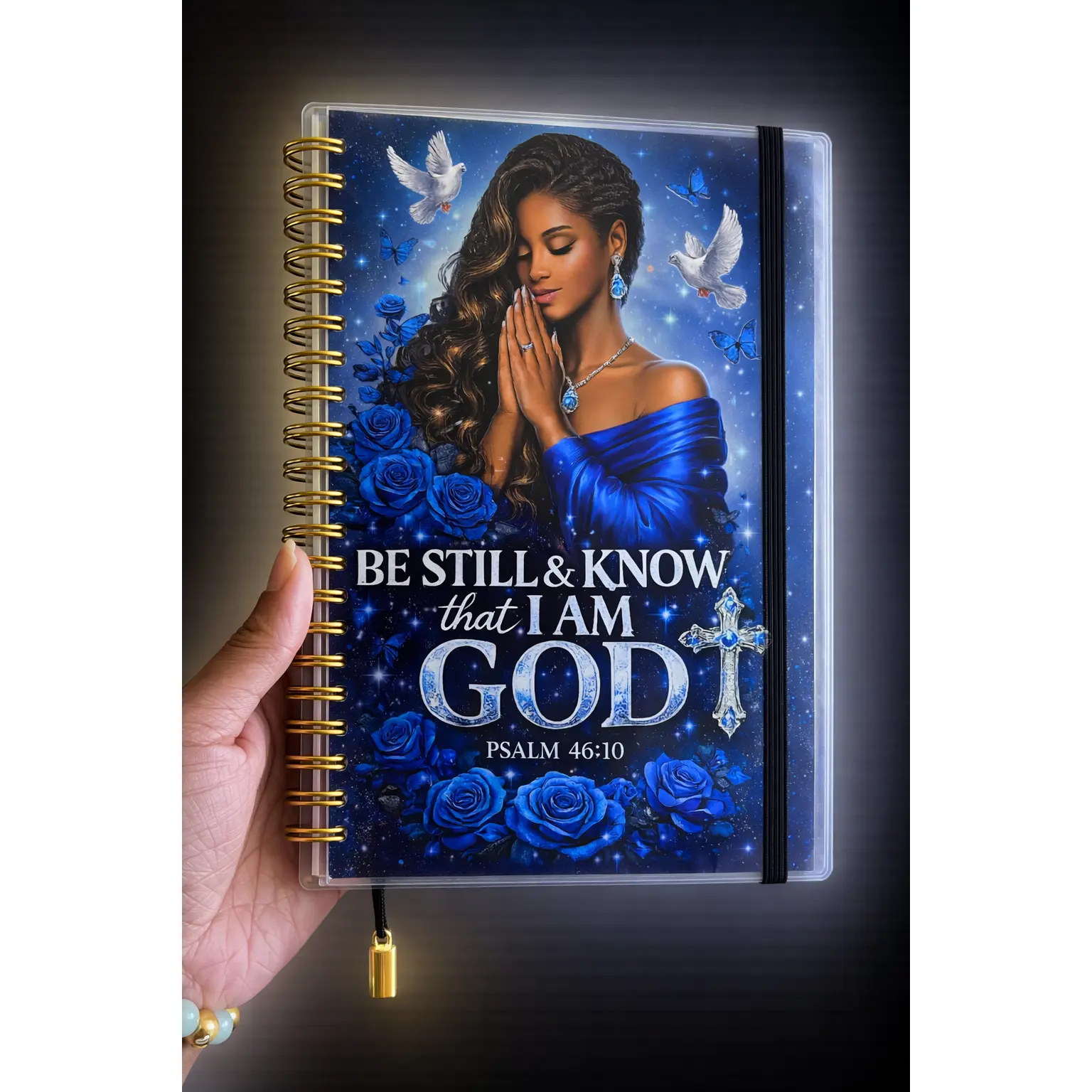 Be Still & Know that I am God UV DTF Journal Transfer