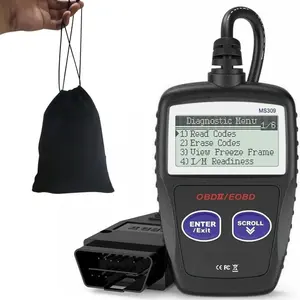 Escáner FROYUIO MS309 CAN OBD2: Herramienta de diagnóstico automotriz con reinicio de luz del motor, lector de códigos CAN, multiidioma para todos los vehículos OBD2 (SAE J1962, compatible con EOBD