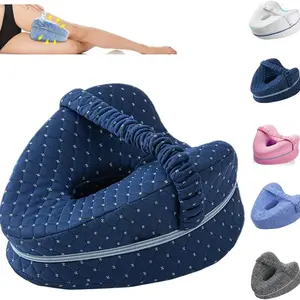 Side Sleep Correction Pillow, 2026 New Hip Alignment Pillow with Adjustable Straps, Relieves Hip/leg/spine/back Pain and Sciatica