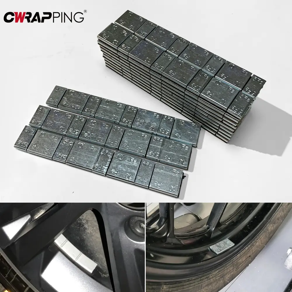 4/8Pcs 60g 5g/10g Adhesive Iron Car Tire Balance Weight Bar Tyre Wheel Balance Weights for Motorcycle Auto Wheel Balancer Kit