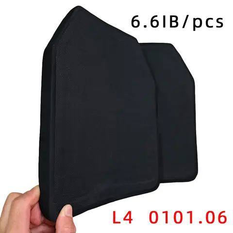 PEALO Strength Training Plates - 6.6lbs (3kg), 10x12in Standard Size, Impact-Resistant Home Gym Weights for Lifting, Easy Grip & Installation, Non-Slip Surface, Fits Most Barbells