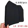 PEALO Strength Training Plates - 6.6lbs (3kg), 10x12in Standard Size, Impact-Resistant Home Gym Weights for Lifting, Easy Grip & Installation, Non-Slip Surface, Fits Most Barbells