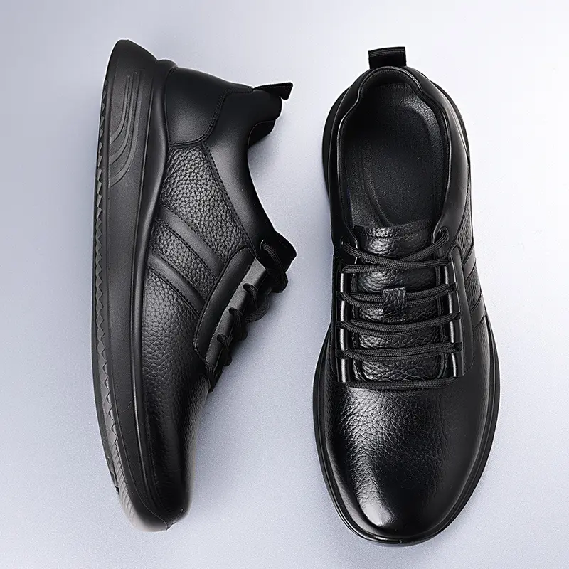 Brand Bdhjydb Men's Comfort Shoes, Lace-up Anti-Skid Driving Moccasins, Thick Sole Sneakers, Embossed Design, Soft and Breathable, Men's Loafers for Long Drives and Daily Wear