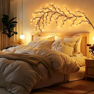 Room Decor, 2.3m/144 LED Desktop Bonsai Tree Light, DIY Artificial Tree Lamp, USB Powered, Elegant Lighting for Living Room, Bedroom, Christmas Gift