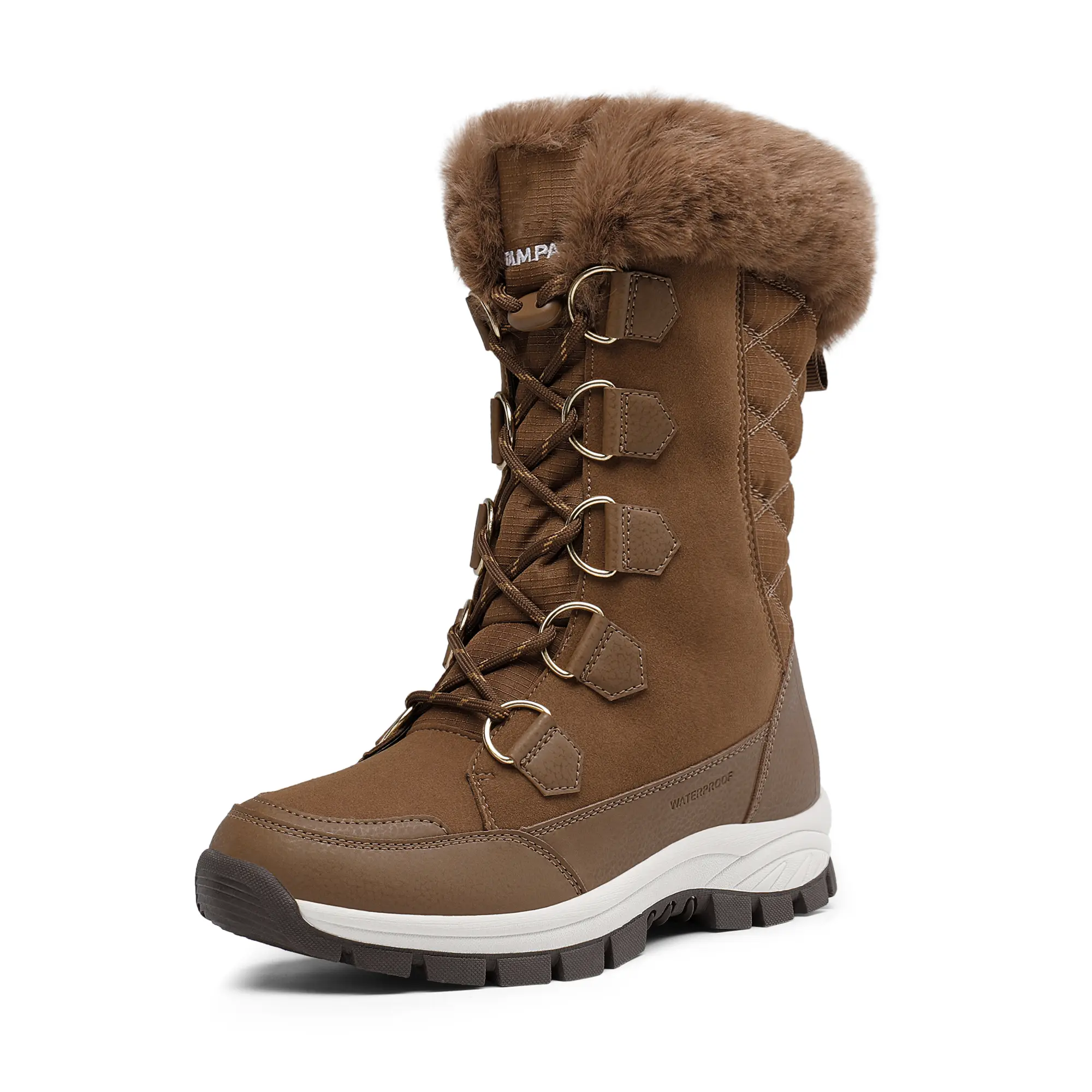 Non-Slip Mid Calf Faux Fur Snow Boots Non-Slip Mid Calf Faux Fur Snow Boots