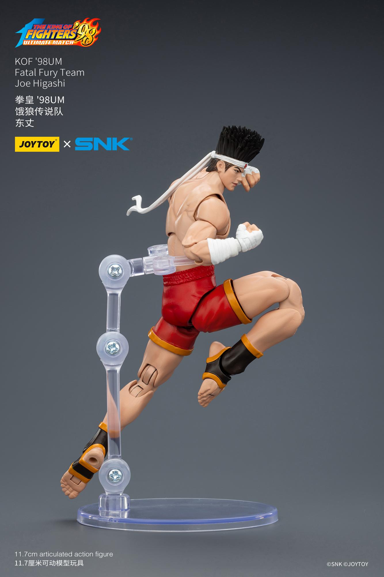 JOYTOY SNK 1/18 Action Figures KOF '98UM Fatal Fury Team Terry Bogard Andy Bogard Joe Higashi