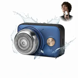 DSLR-Inspired Electric Shaver for Men DF-31 7000 RPM Power Dual-Ring 15-Blade System IPX7 Waterproof USB Rechargeable Perfect Holiday Gift