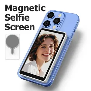 【Free Shipping】Vlog Selfie Monitor Screen with Magnetic Clip, Wireless Phone Display for TikTok, Live Streaming & Vlogging—Perfect Christmas Gift for Content Creators