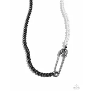 Safety Pin Style - Black