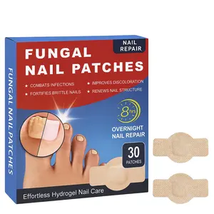 Toenail Fungus Treatment Extra Strength – 30 Pcs Fungal Nail Patches, Nail Fungus Patches for Toe Nail, Helps Improve Damaged & Discolored Nails, Overnight Renewal for Men and Women (strip)