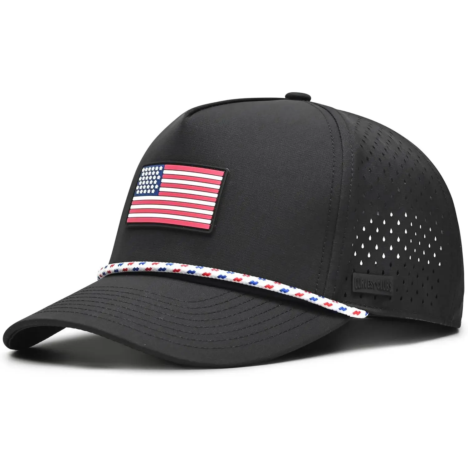 Black Usa Flag