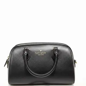 Small Black Saffiano Leather Satchel Crossbody Bag, New With Tags (NWT) porta tarjeta | FINAL SALE