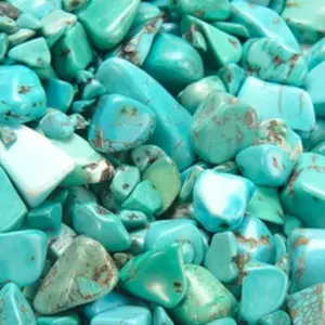 Turquoise Tumbled Small