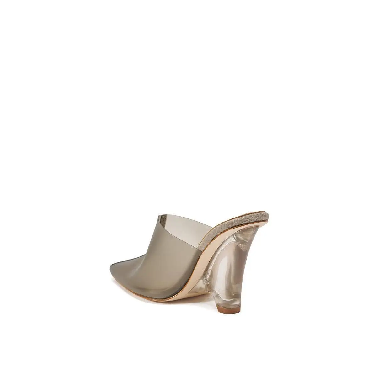 AKIRA GOLD SANCTUS GREY PVC PUMP - TikTok Shop