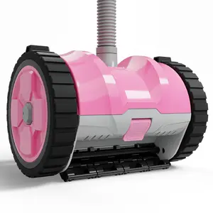 Pump suction type gear model - Swimming pool cleaning machine - Equipped with 12 grey water pipes Summervibes