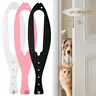 3Pcs Cat Door Holder Latch Larger Cat Door Alternative to Keep Dogs Out of Cat Litter Boxes and Food with 5 Adjustable Sizes Strap 2.5-6" Wide Easy Lock Strap Let's Cats in Easy to Install