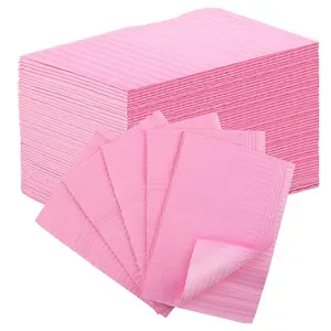 50PCS Disposable Nail Mats – 13"x18" Waterproof Salon Table Covers​  Foldable 3-Ply Practice Sheets for Manicure, Nail Art & Tattoo Studio