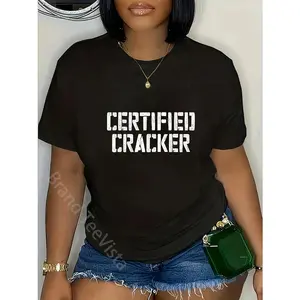 100% Cotton Certified Cracker T-Shirt T-Shirt