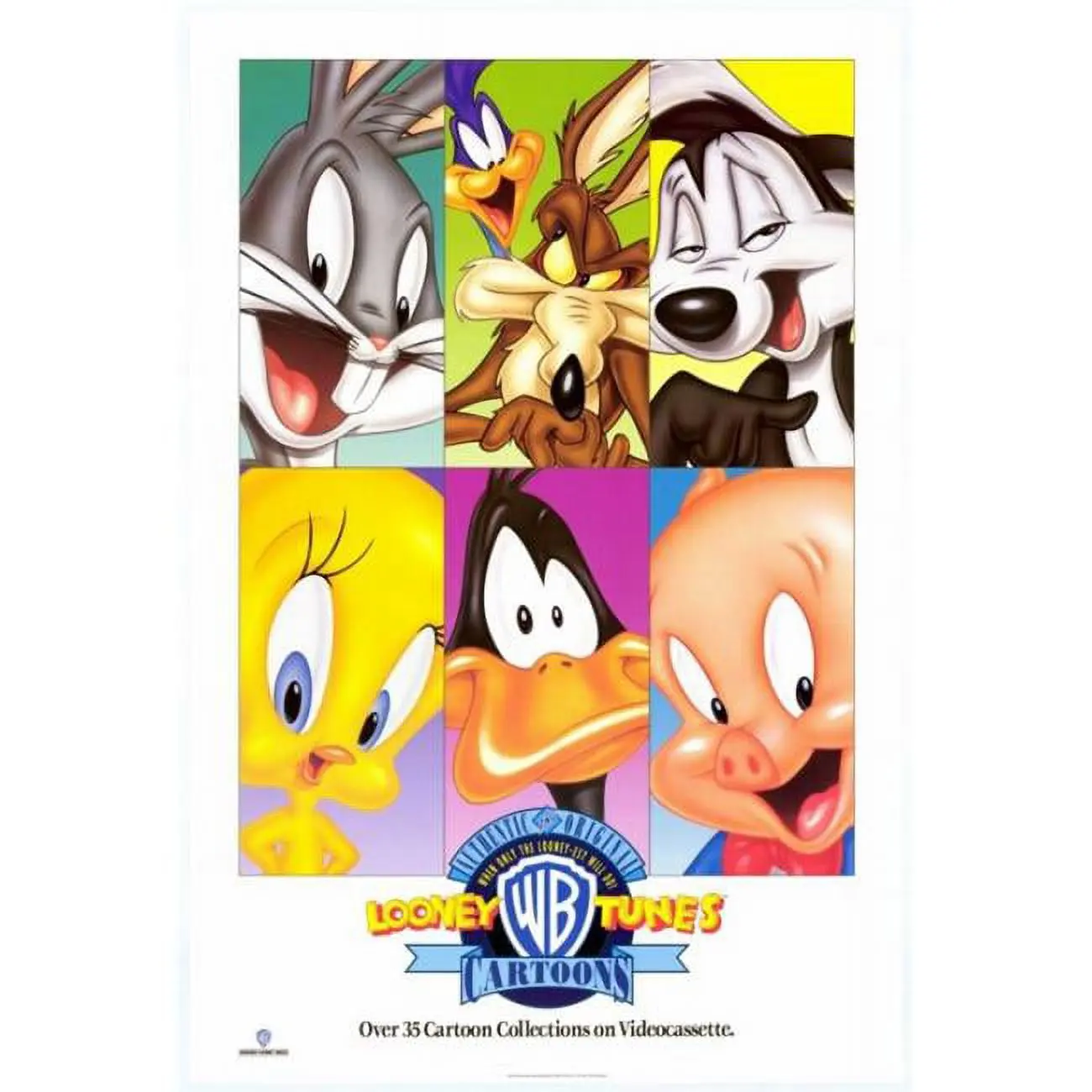 Warner Brothers Looney Tunes Cartoons Movie Poster Print (27 x 40)